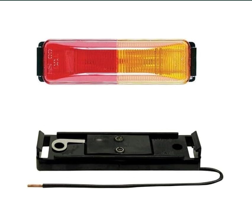 Peterson M154A-R front lamp with bracket showing fit and reliable visibility