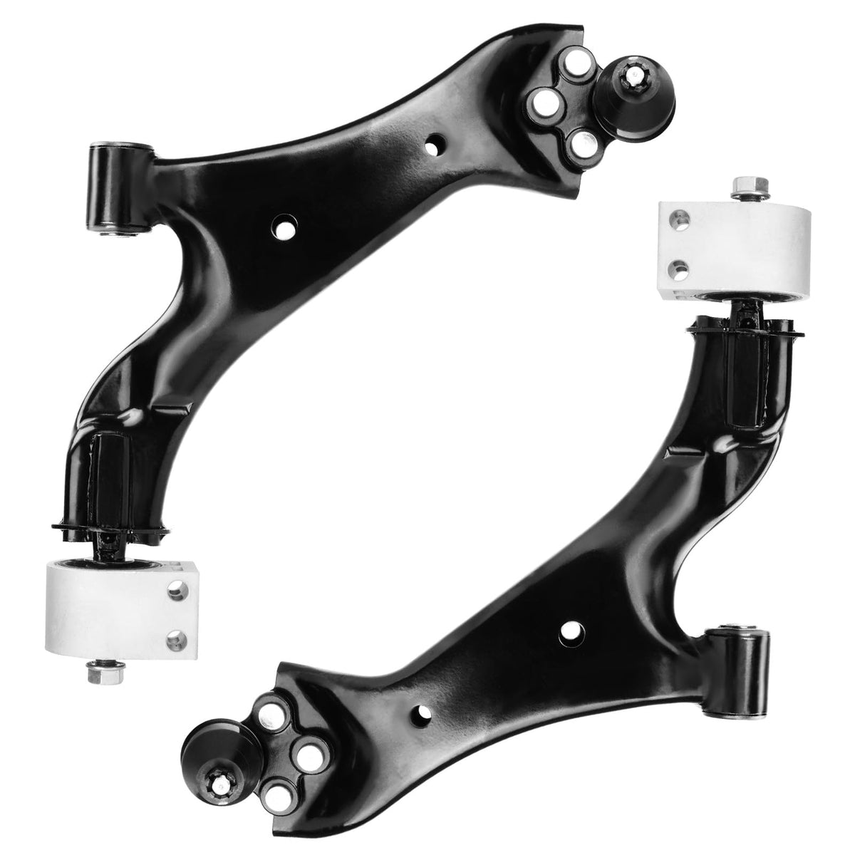PetMigo front view of both control arms showing fitment and durability benefit