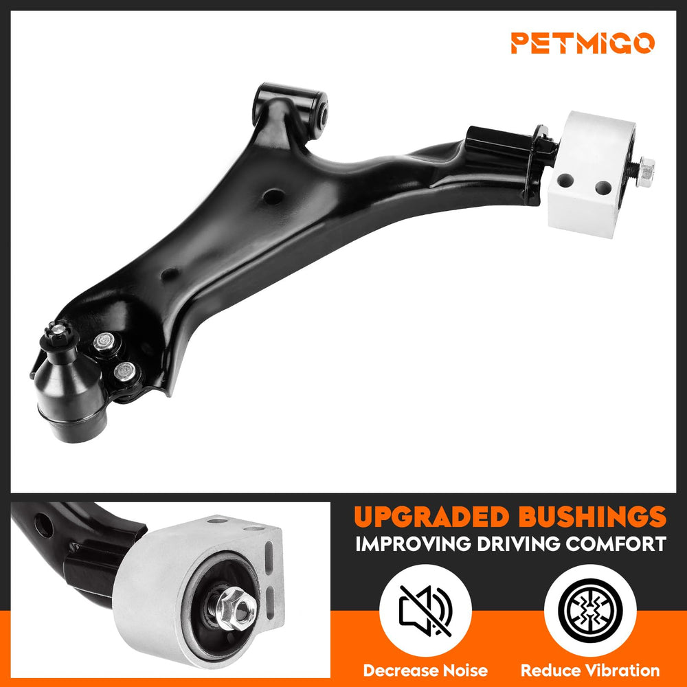 PetMigo sway bar end link single piece highlighting reinforced ends for reduced noise