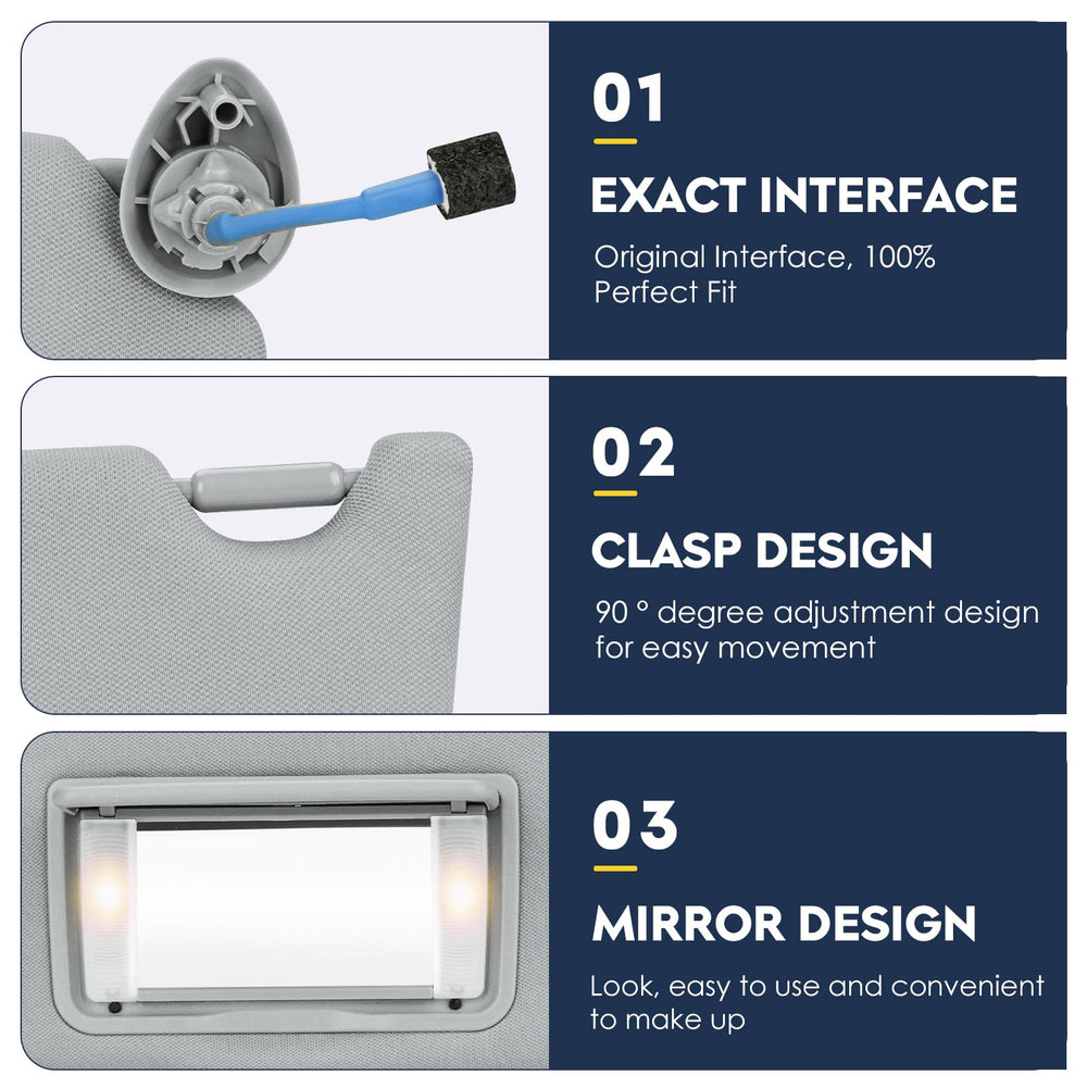PetMigo lighted vanity mirror close-up for easy nighttime checks benefit