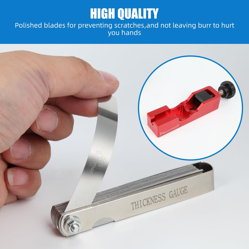 Peuxmall adjusting a spark plug electrode demonstrating quick onsite tuning