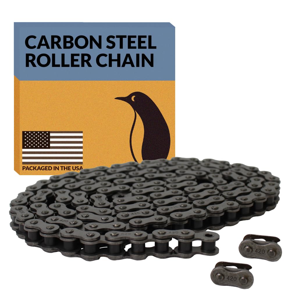 PGN 420 front packaging showing full 10ft chain and included links for easy replacement