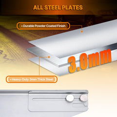 PHATRIP digital angle finder display showing clear reading for precise camber checks