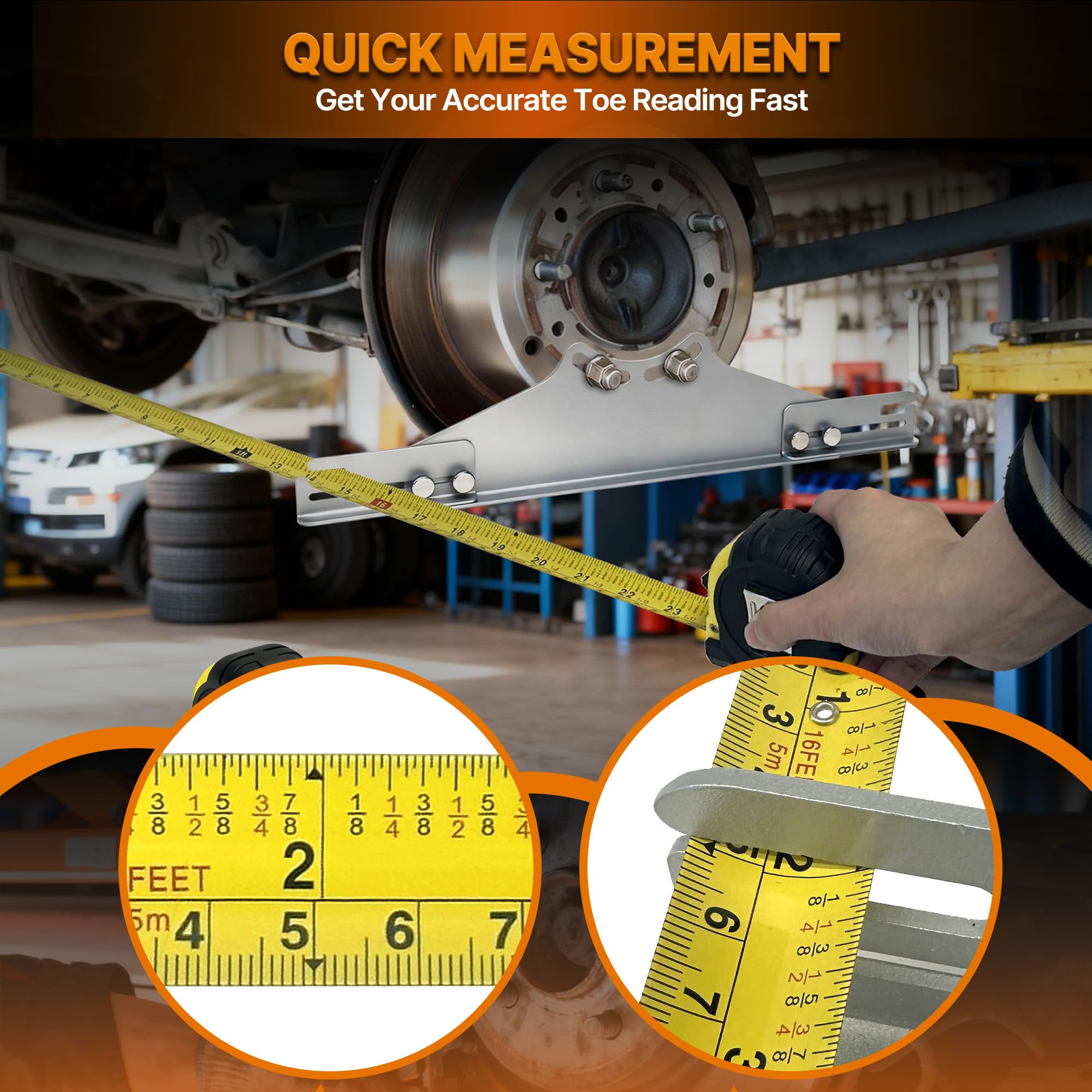 PHATRIP mounted on wheel hub showing secure fit and consistent reference points