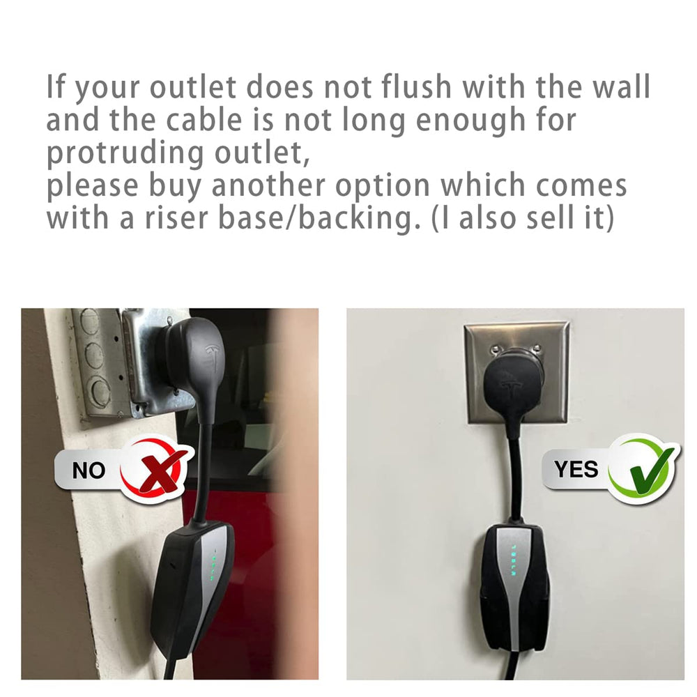 PHEOKER cable bracket storing looped cord to prevent floor wear