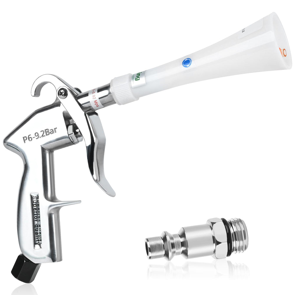 phepetroll front view gun showing compact body and nozzle, improves precision