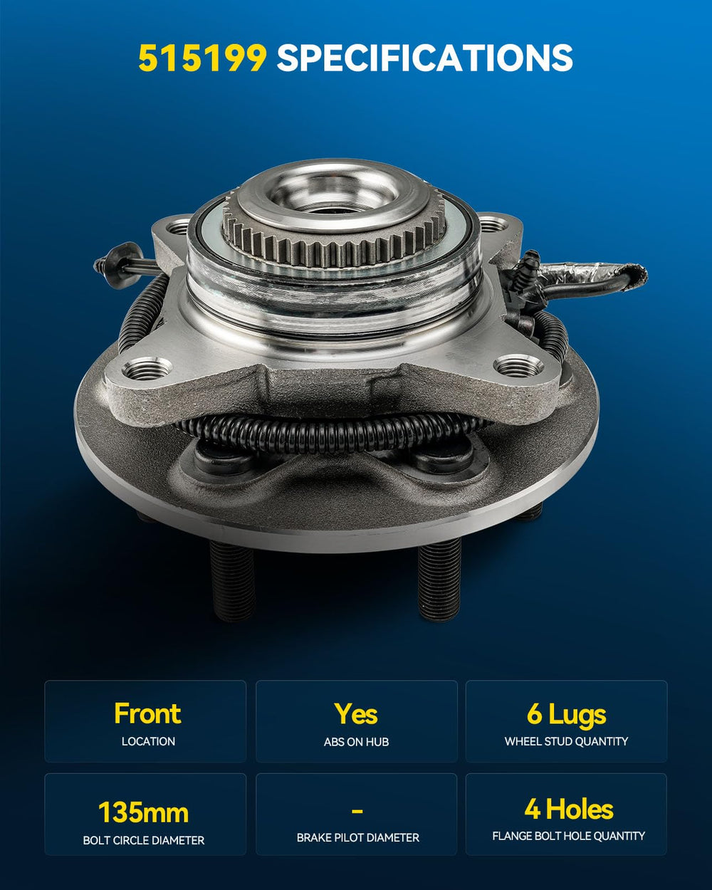 PHILTOP hub installed on F-150 axle showing secure wheel support and safety