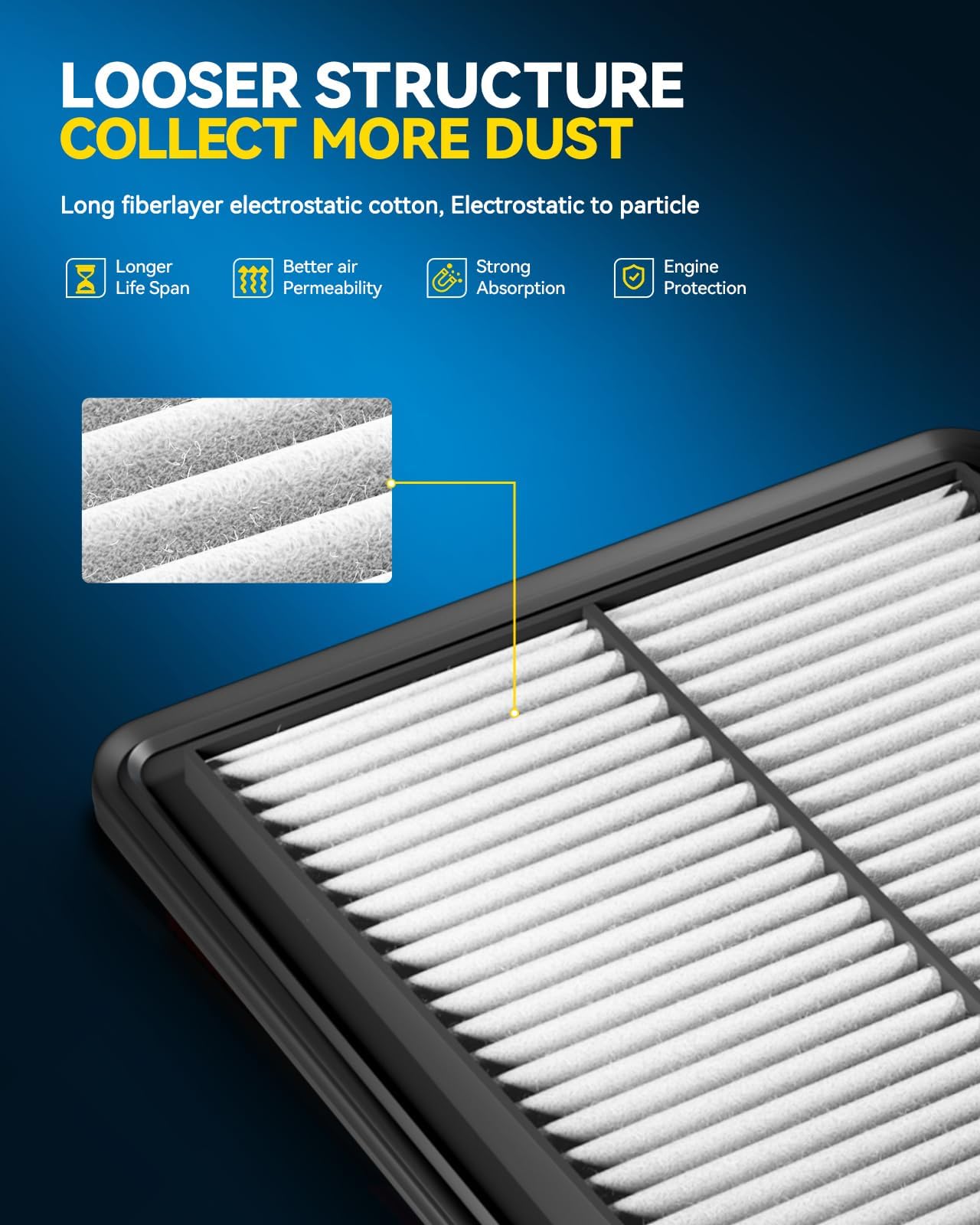 PHILTOP installed cabin filter behind glovebox for quick replacement