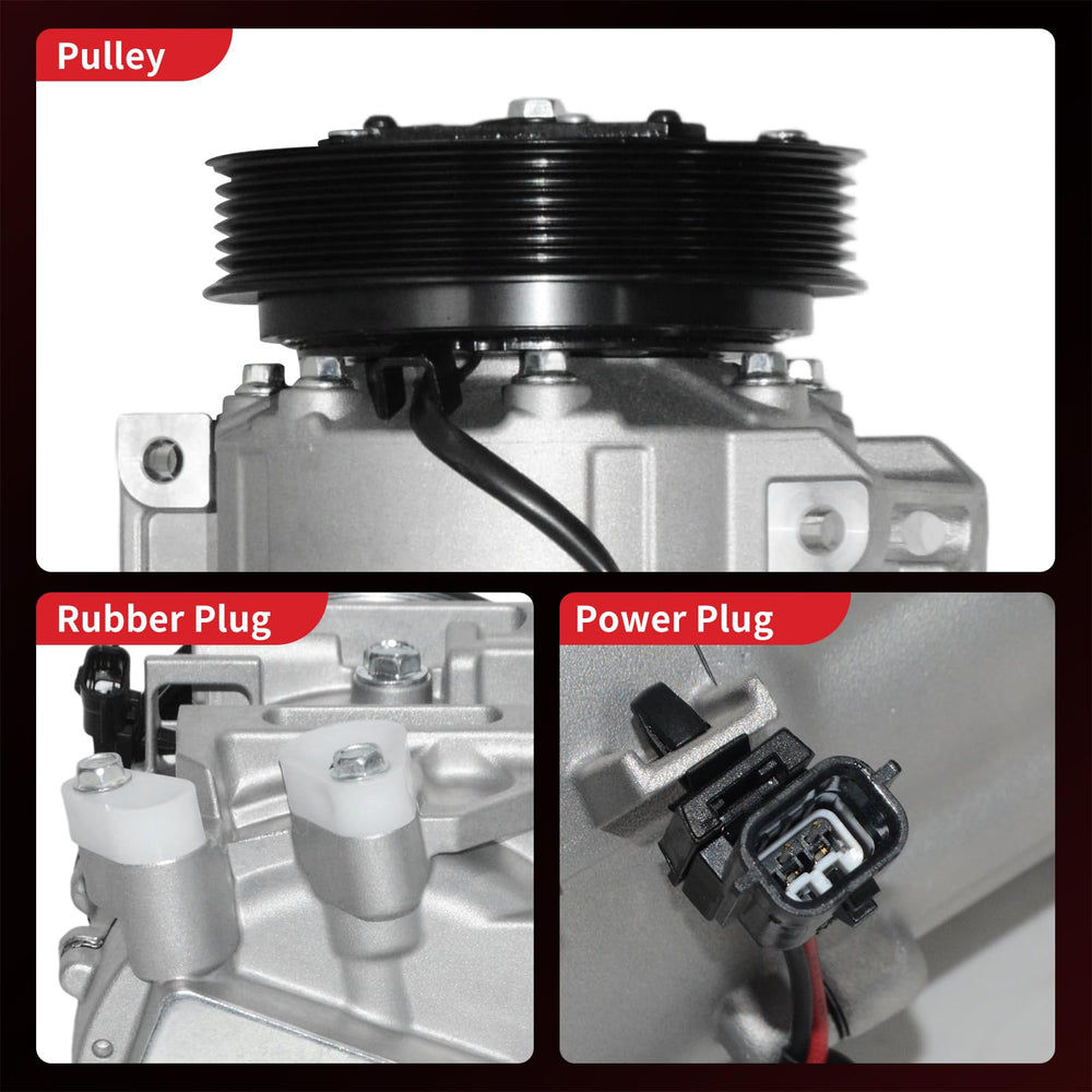 PHOBOOS compressor in car cabin shot implying improved cooling comfort on the road