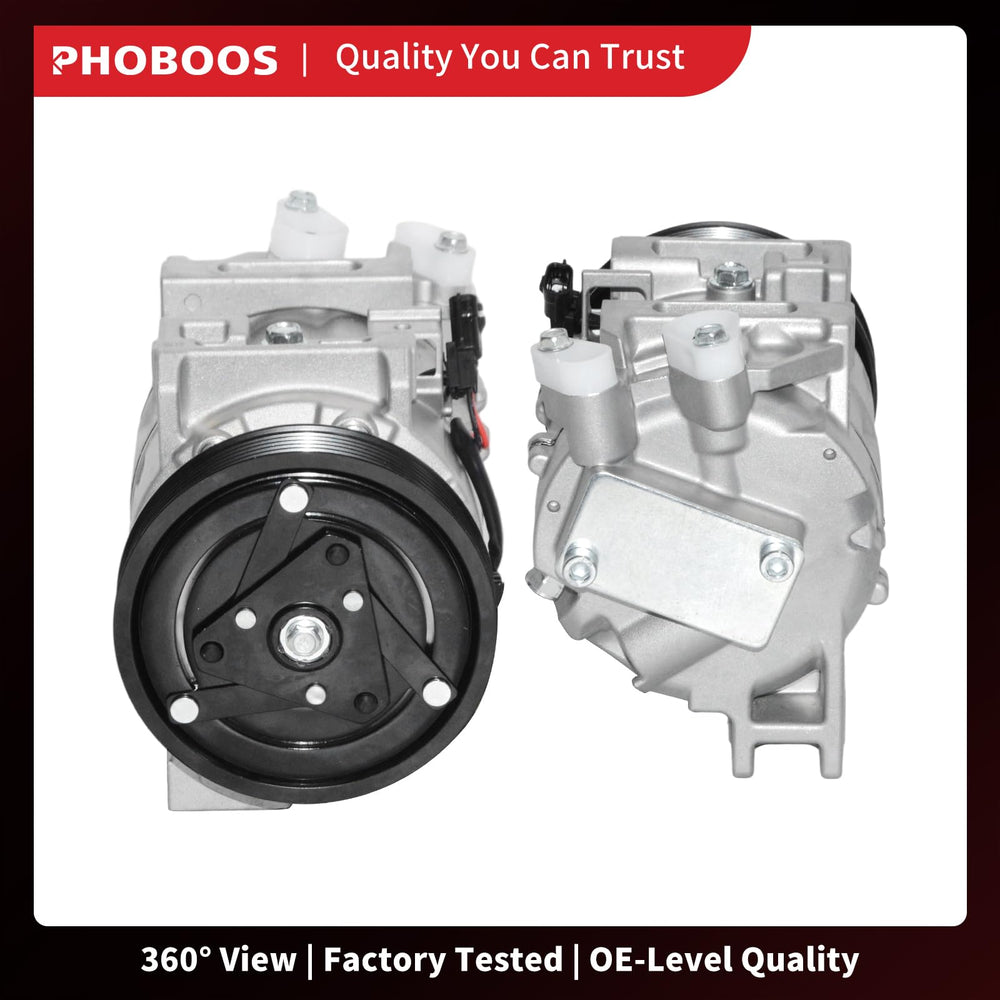 PHOBOOS packaging with seals and parts included for protected shipping and completeness