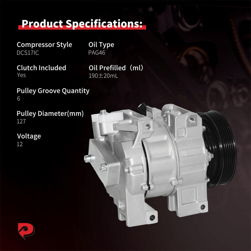 PHOBOOS pulley side profile showing six-groove design for proper belt alignment