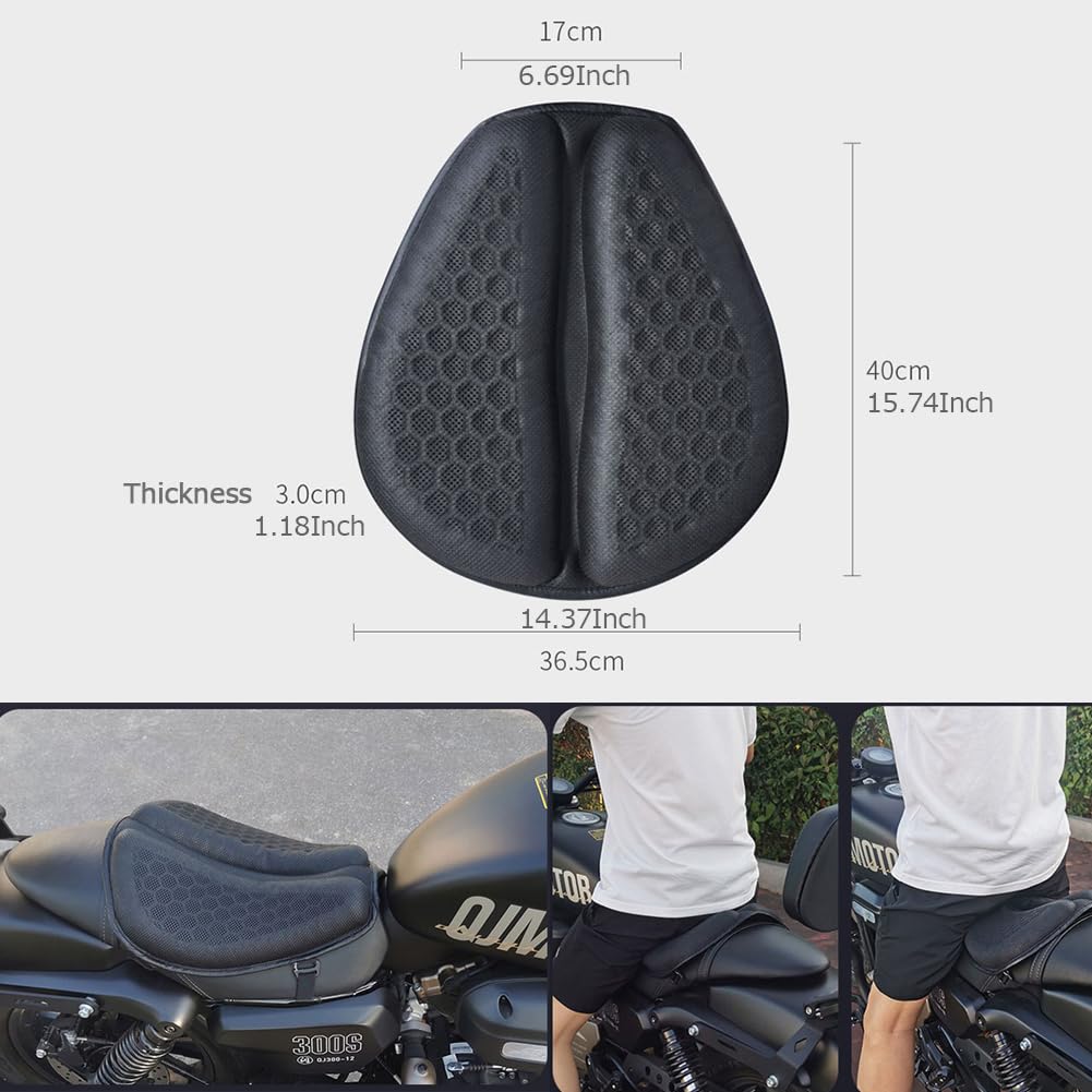 PhyiFlbey double fixation hook detail securing cushion during rides