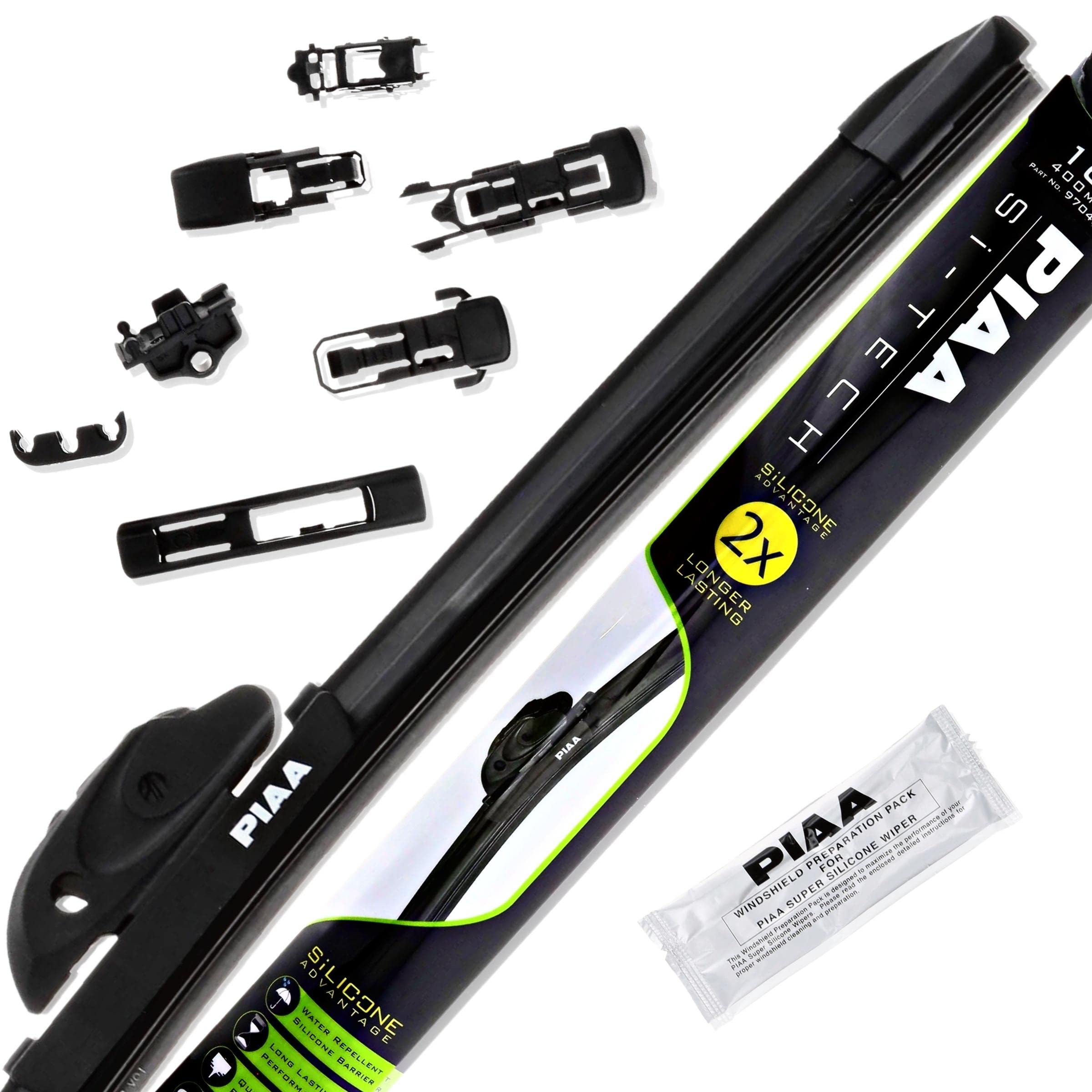 Piaa 97045 front packaging showing product and length benefit