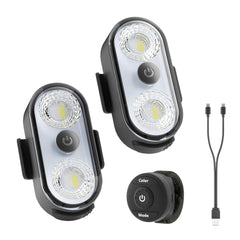 PidZoom RG5 front view showing compact pod and mounting base, adds stylish glow