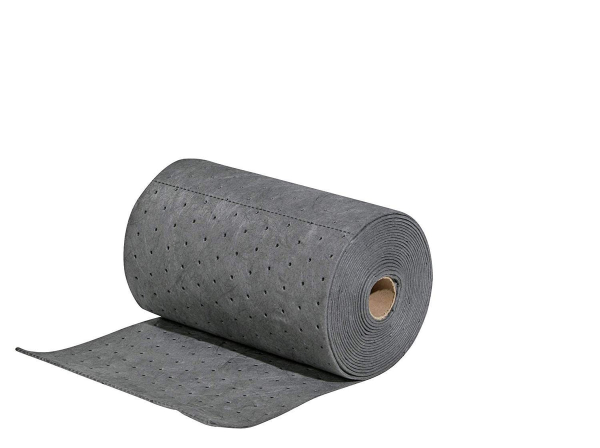 PIG mat roll front view showing label and dimensions for quick identification and purchase