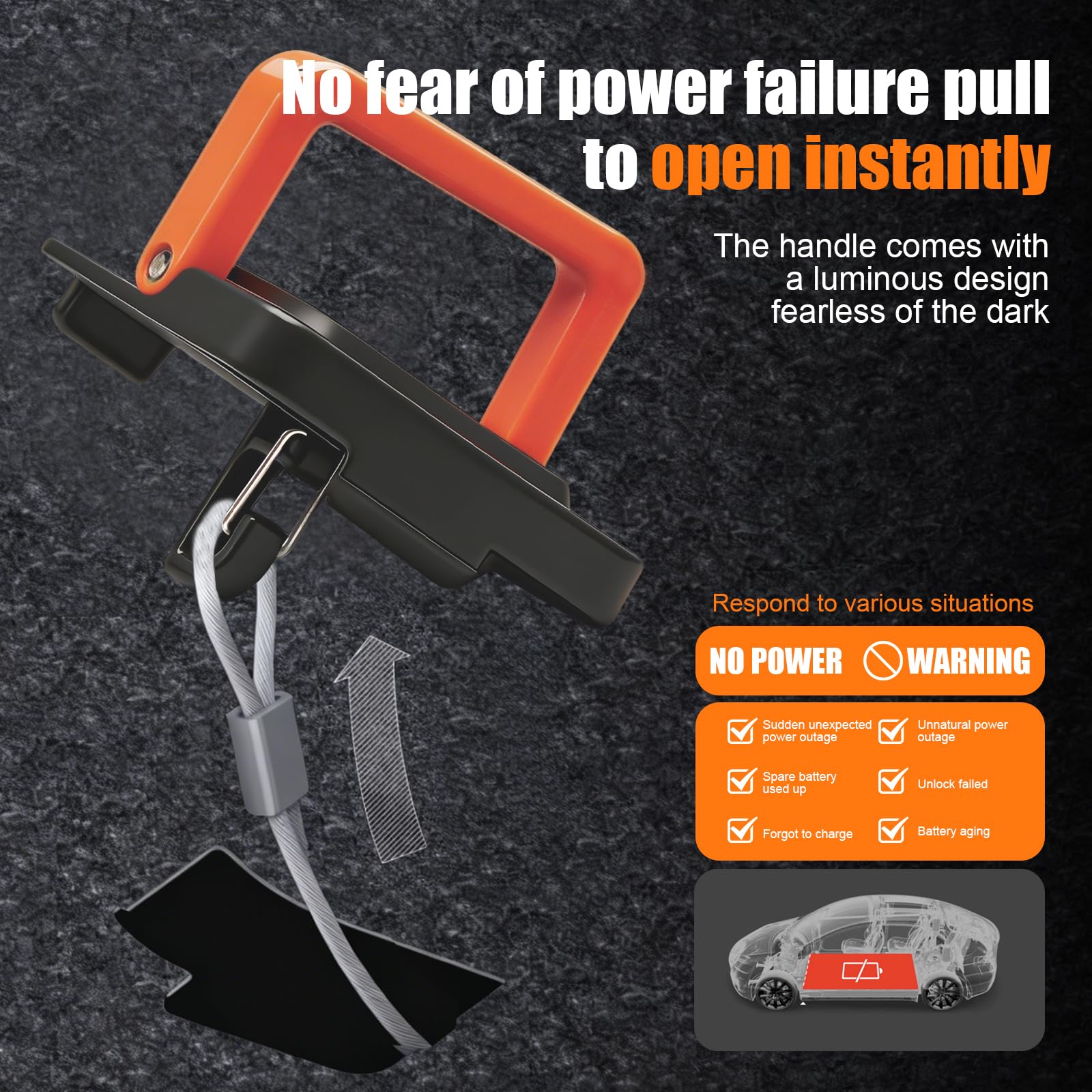 PILISPARK night visibility demo illustrating fluorescent handle ease of use