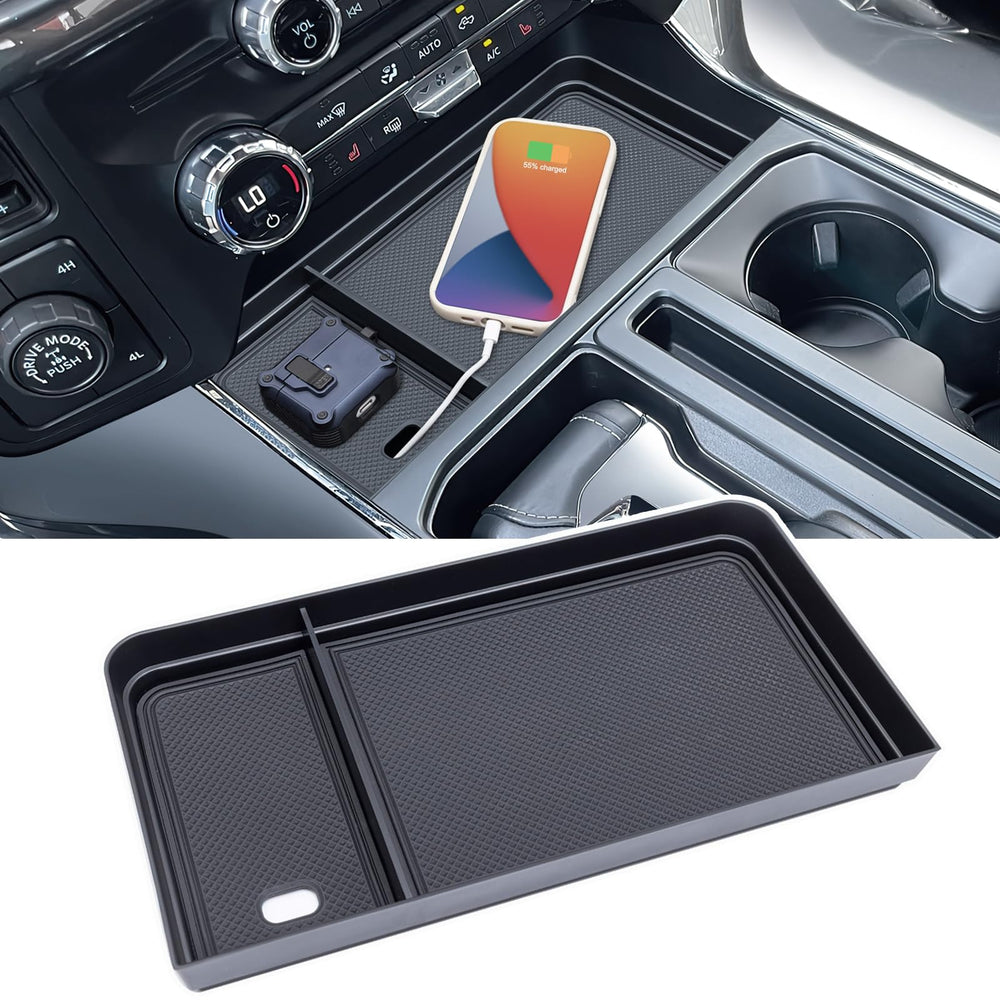 PIMCAR front pocket view showing neat storage and instant organization benefit