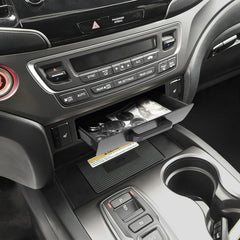 PIMCAR installed in a 2019 Pilot console demonstrating tidy organization