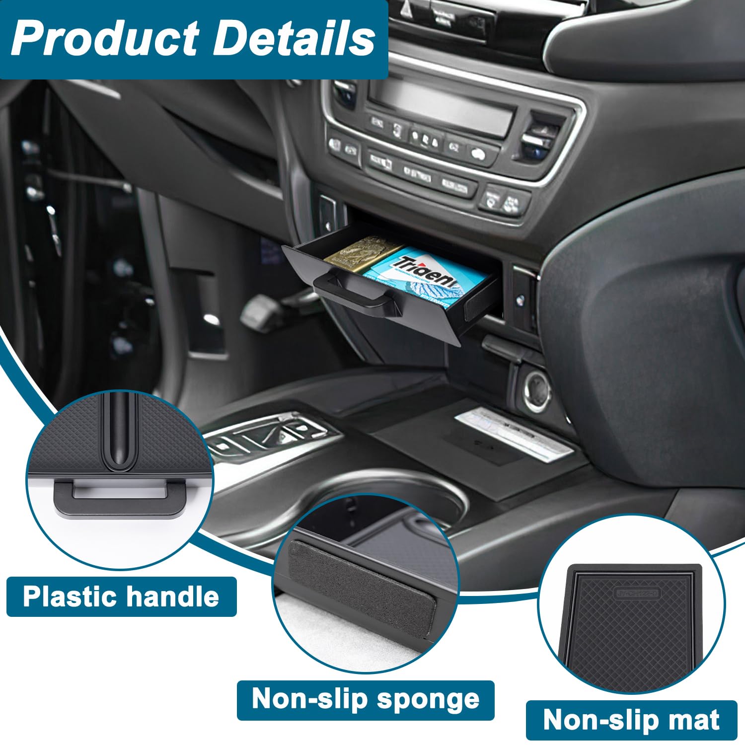 PIMCAR ABS plastic texture close-up showing durable, wear-resistant surface