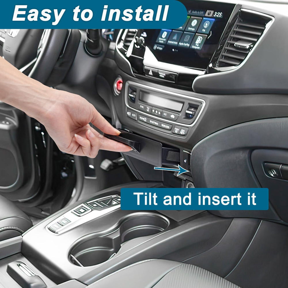 PIMCAR push-pull drawer action for quick access to cords and small items