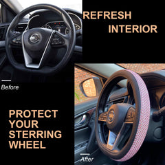 PINCTROT textured rubber interior and PU leather close-up for improved grip comfort