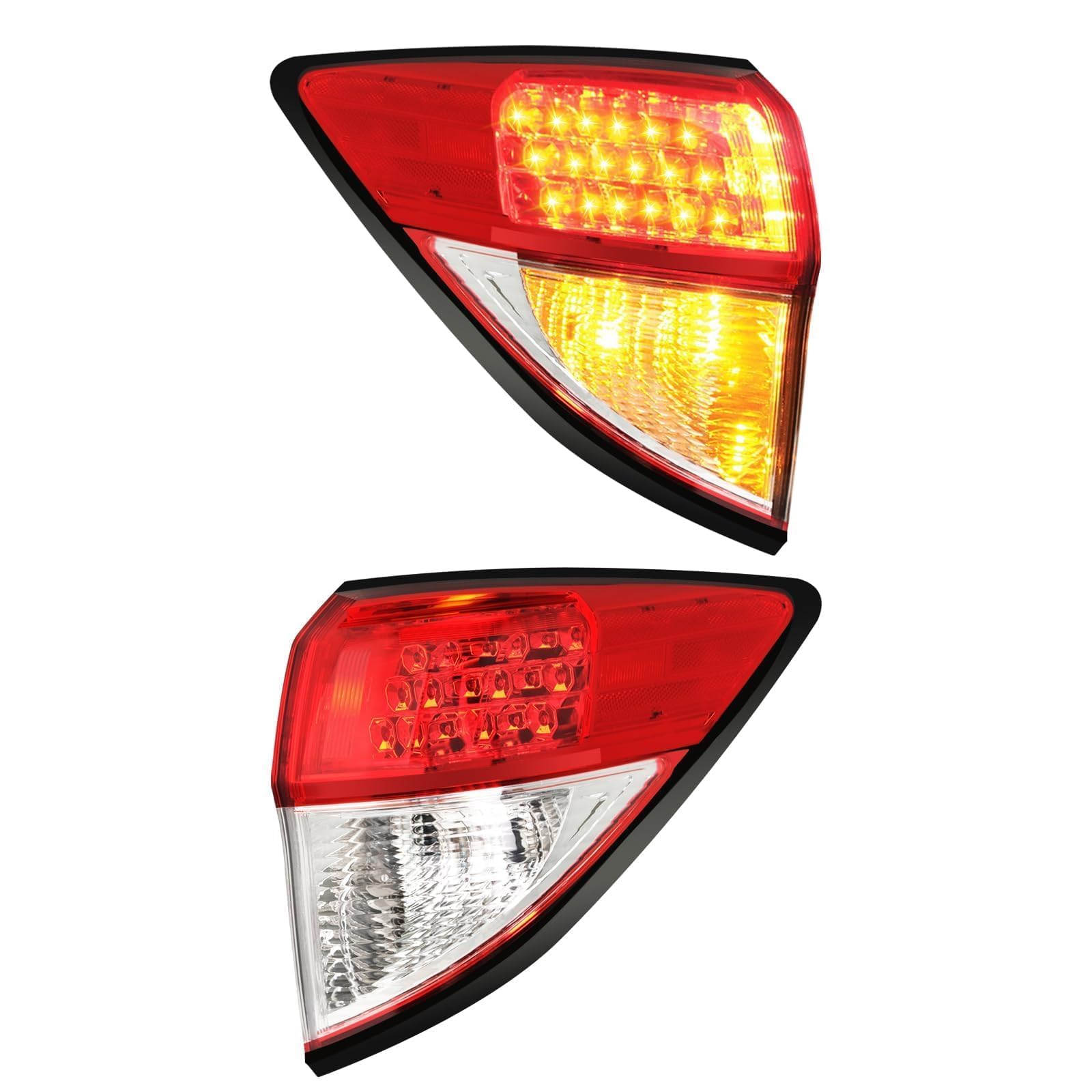 Pinkomoto installed at night demonstrating improved visibility and signaling