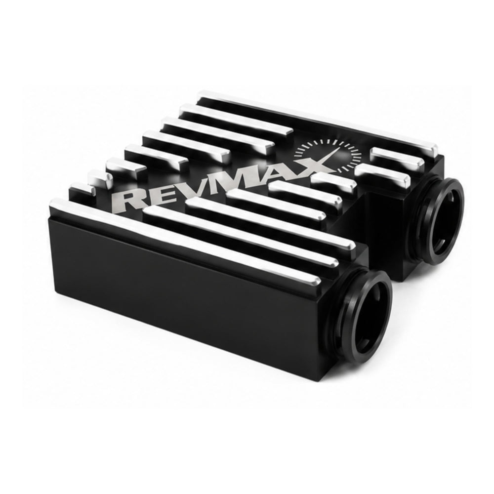 Piping Hot RevMax steel filter screw close detail showing robust threads and secure filter retention