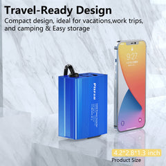 PiSFAU metal shell side profile, durable protection for travel and drops