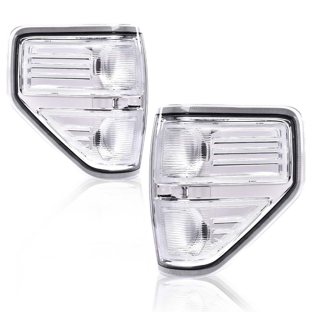 PIT66 front tail light assembly showing factory-style fit and restored look