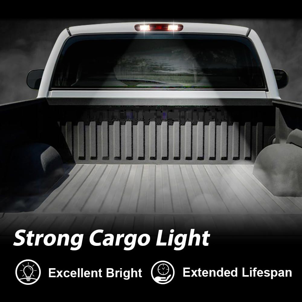 PIT66 installed on a Silverado tailgate demonstrating factory appearance and improved signaling