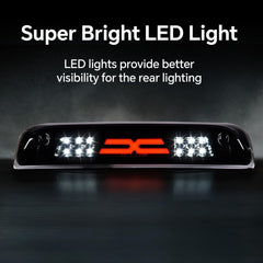 PIT66 side profile of third brake light demonstrating slim, direct-fit design