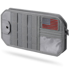 Pitozer front view showing closed visor organizer for organized storage