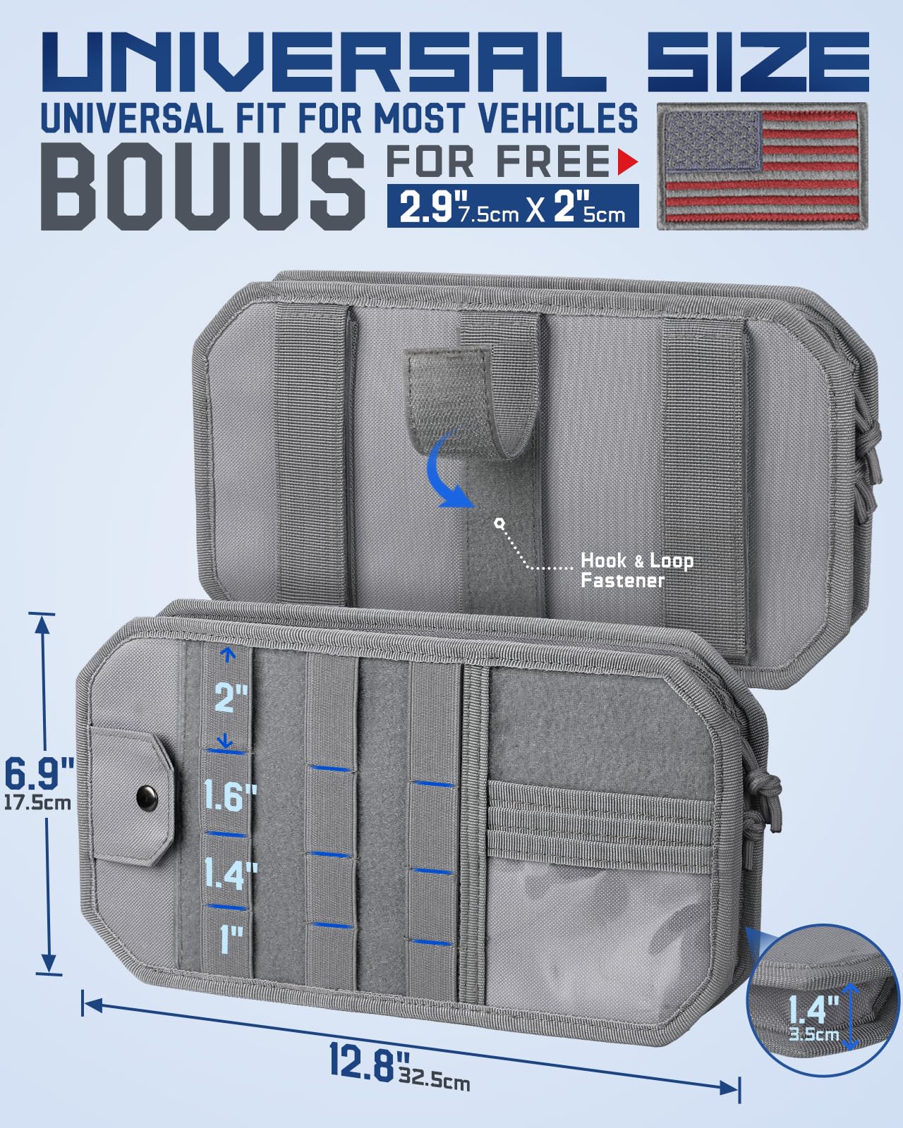 Pitozer molle closeup highlighting reinforced webbing for secure attachments