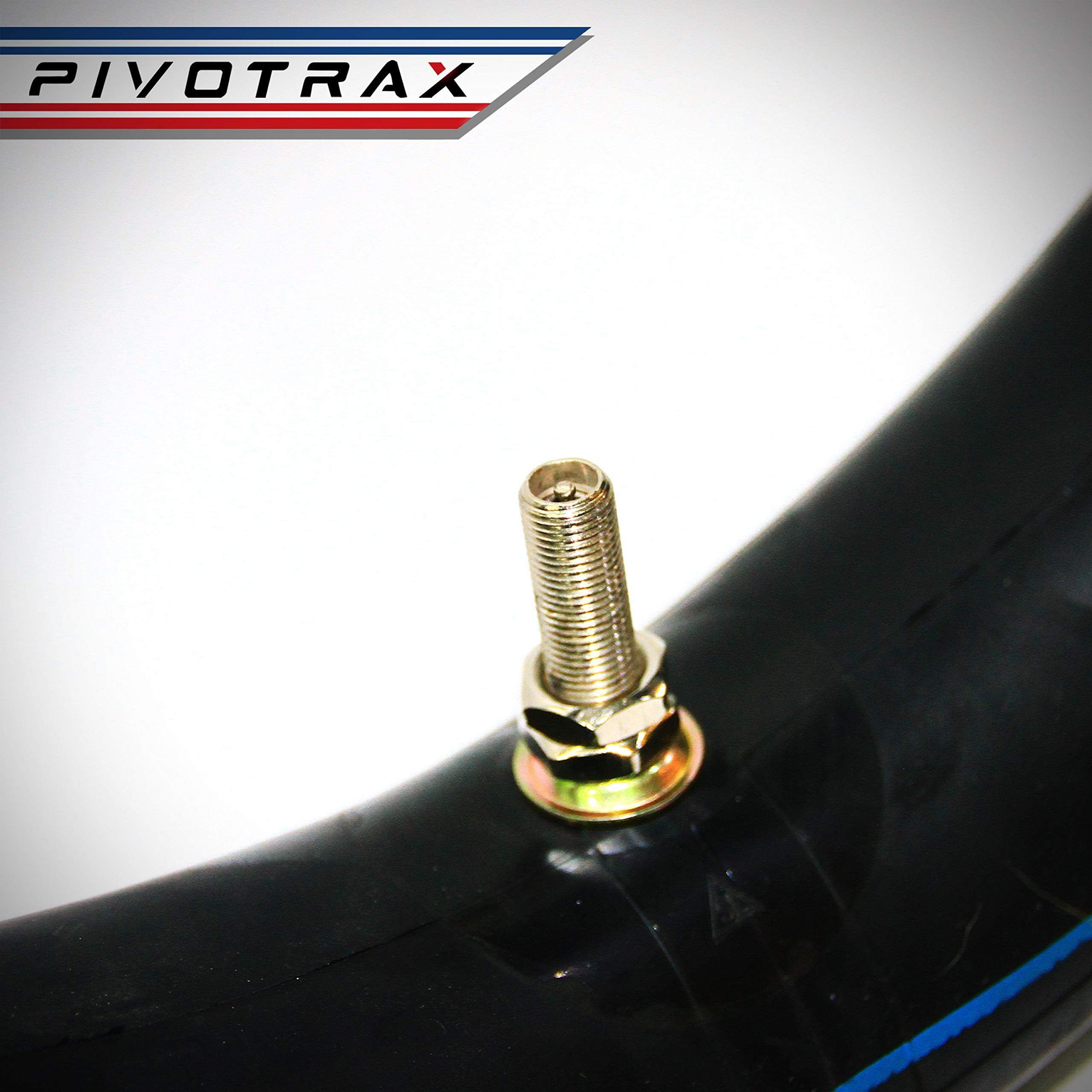 PIVOTRAX inner tube mounted on Razor MX650 wheel illustrating compatibility and safety