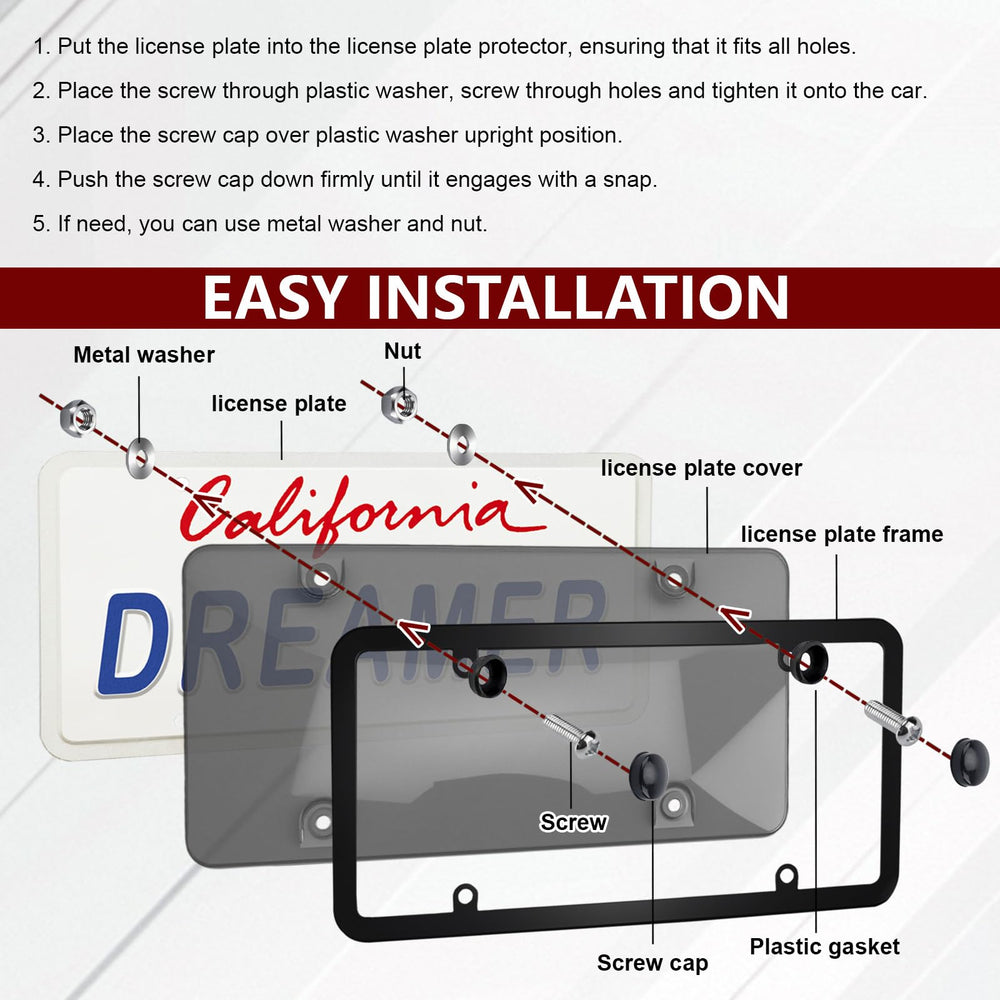 PLALEI installed on a sedan rear displaying clean protection and visibility
