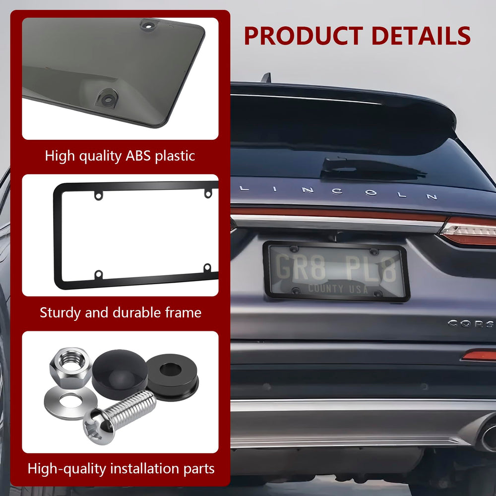PLALEI side profile of thin frame illustrating low-profile, unobstructed fit