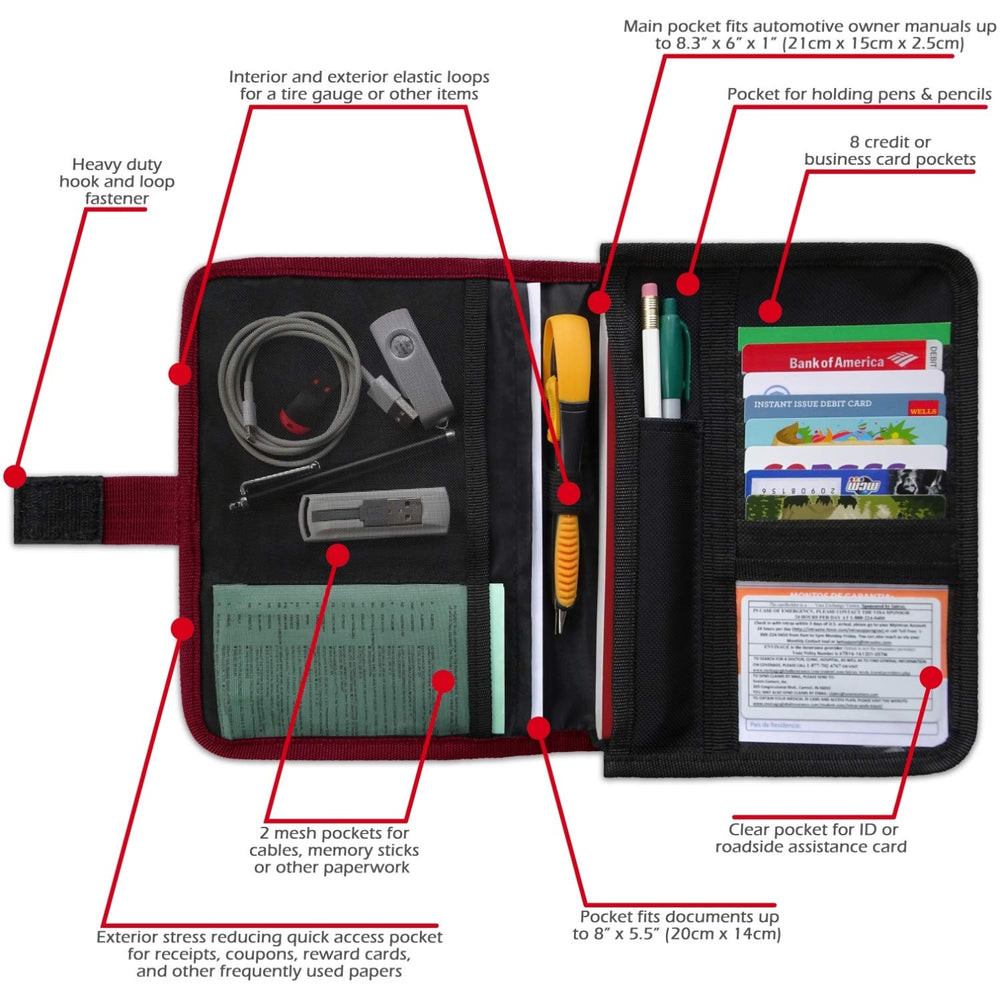 PlusXpres card slot close-up holding cards for quick retrieval benefit
