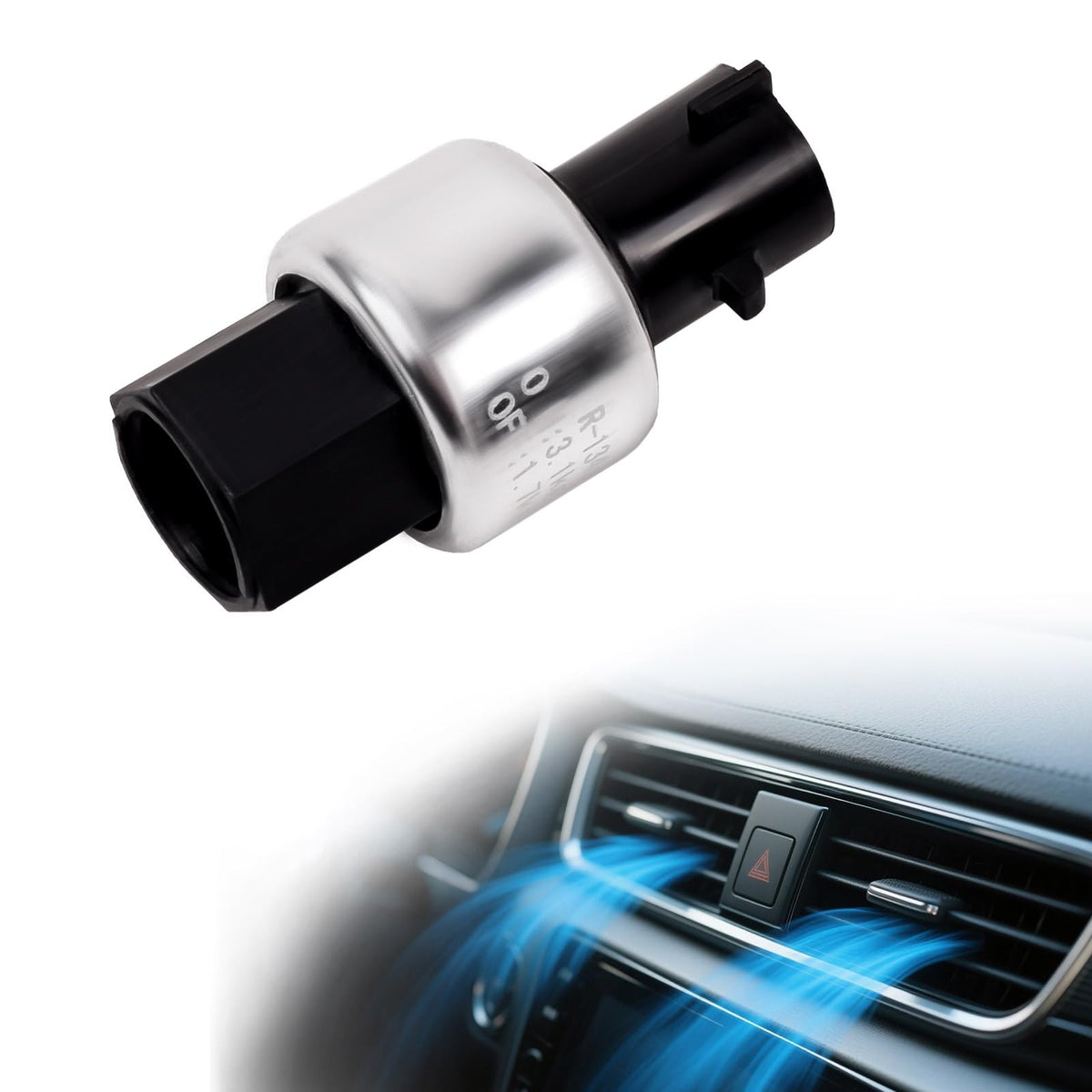 Pnkauto 152962 front view showing compact pressure sensor and easy fit