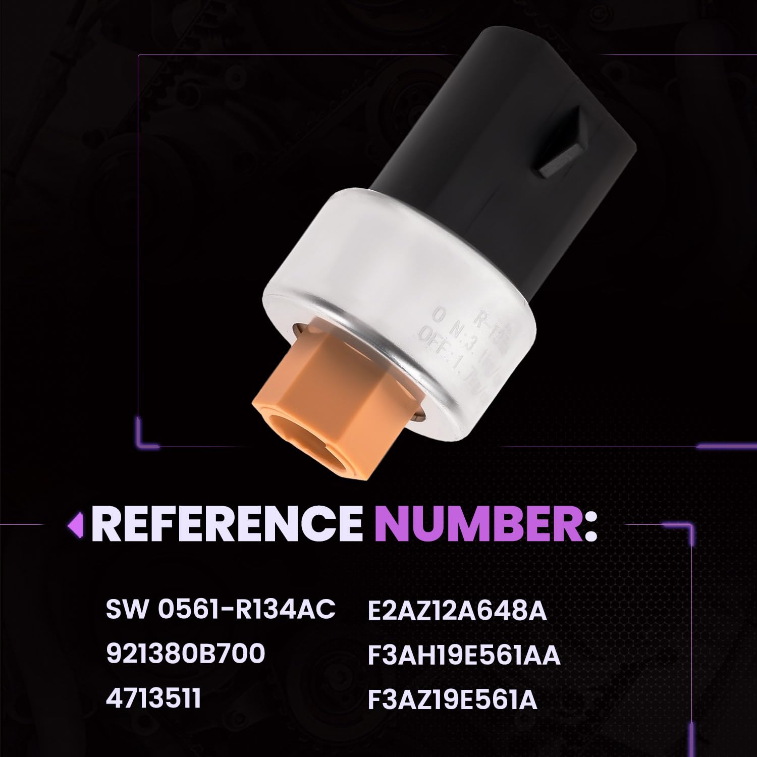 Pnkauto sensor mounting thread detail demonstrating durable finish to prevent leaks