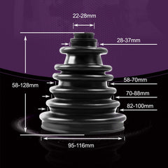 Pnkauto boot close-up highlighting silicone texture and durable abrasion resistance