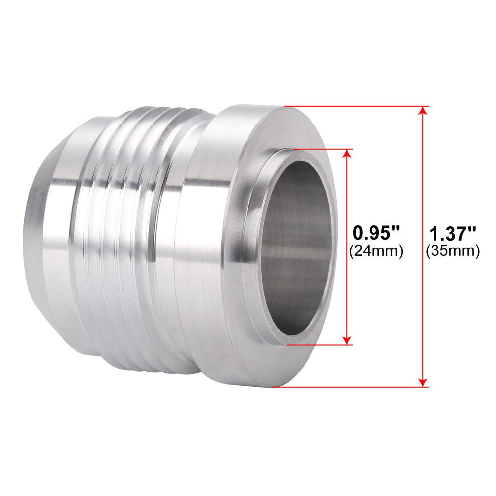Podavelle thread detail highlighting 16AN precision machining and leak resistance