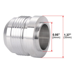 Podavelle thread detail highlighting 16AN precision machining and leak resistance