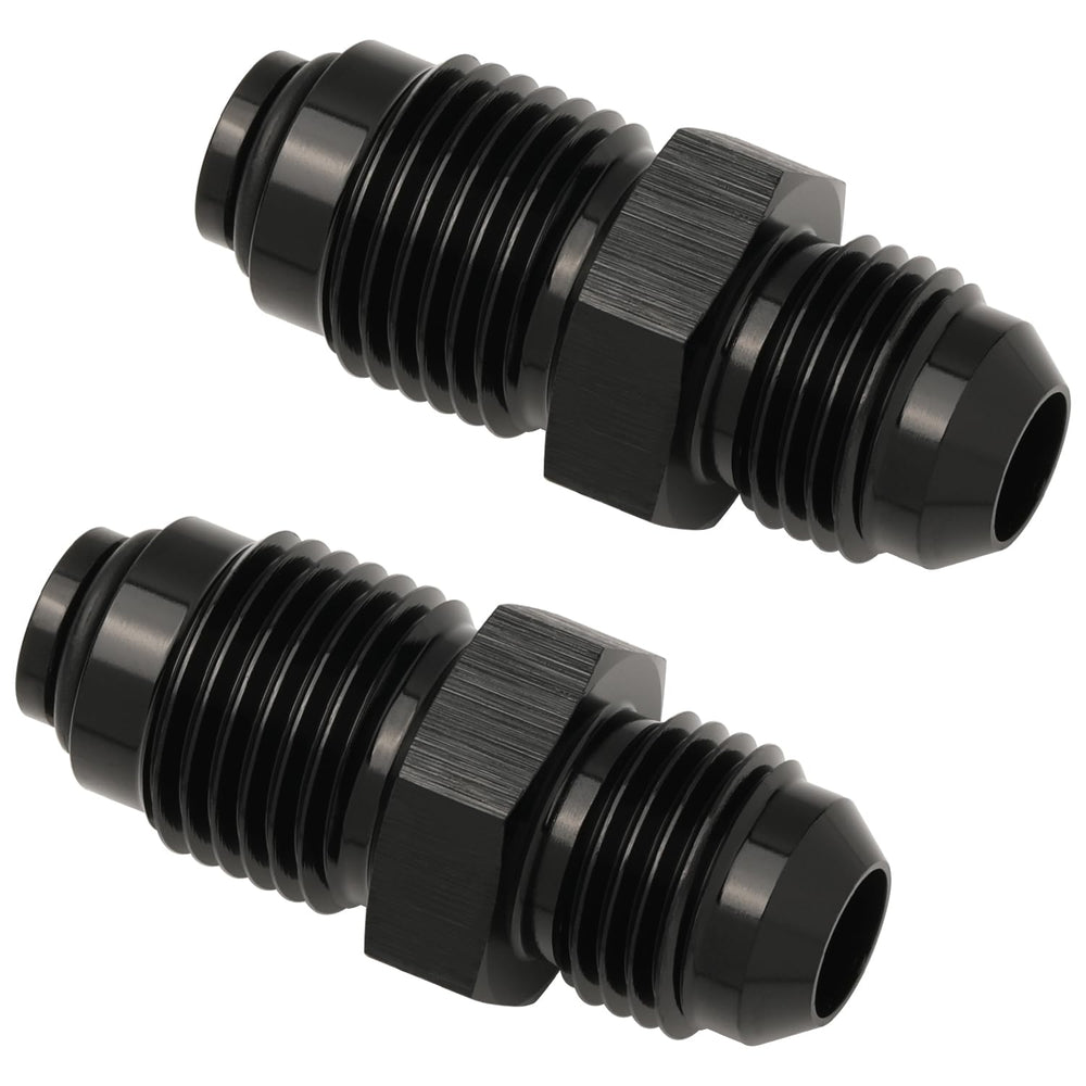 Podavelle adapter attached to AN6 hose demonstrating secure connection and high-pressure steering use