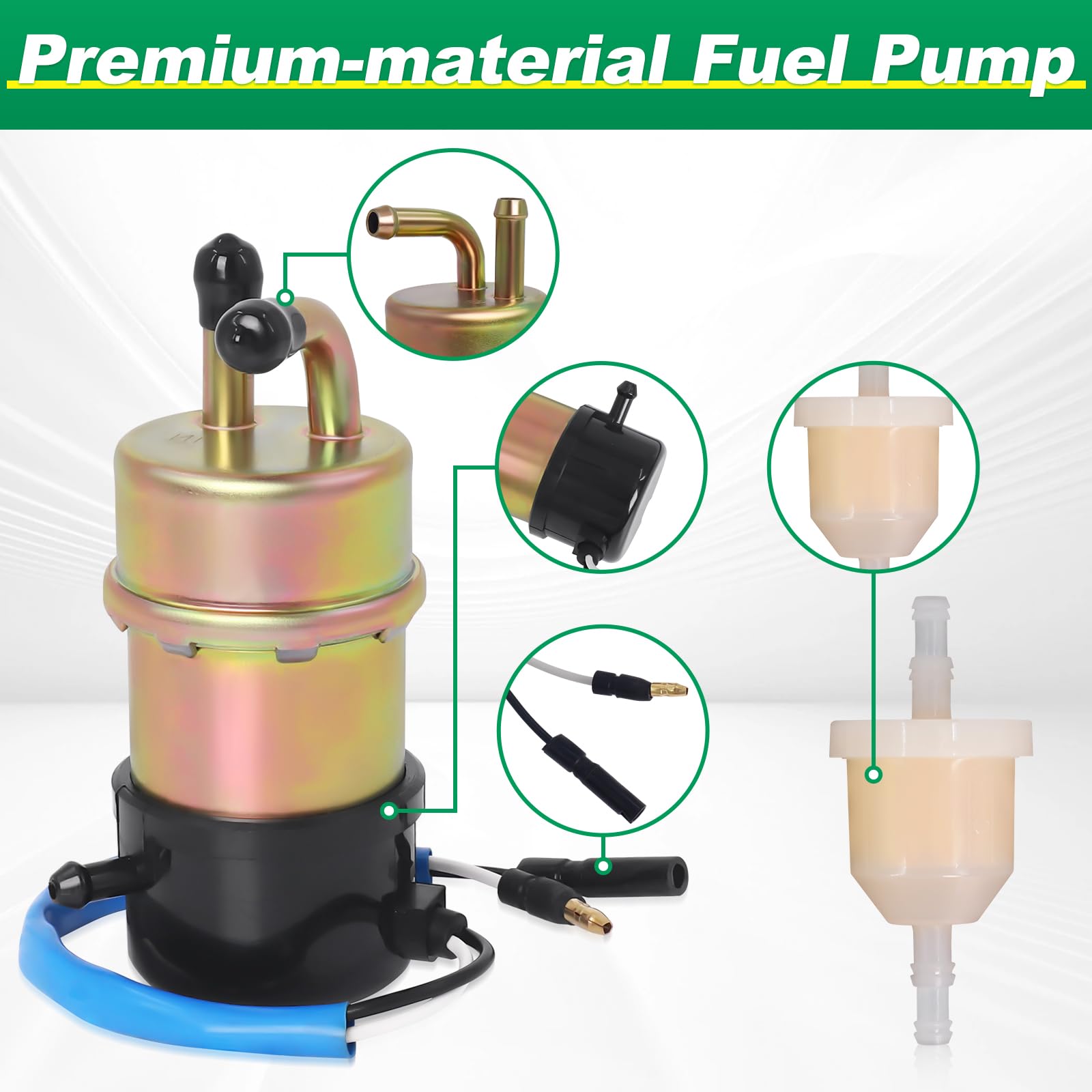 Podoy pump beside ruler showing size and fitment for correct installation benefit