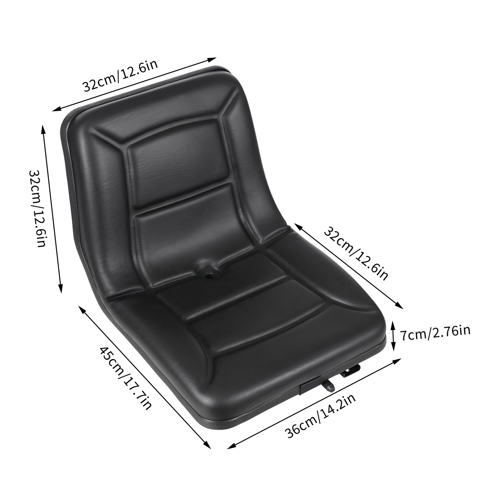 Poggyyi close-up of PU texture and foam cushioning for easy cleaning and comfort