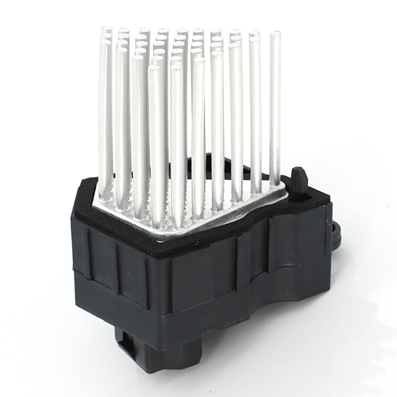POHILA front view of blower resistor showing fitment and solid construction benefit