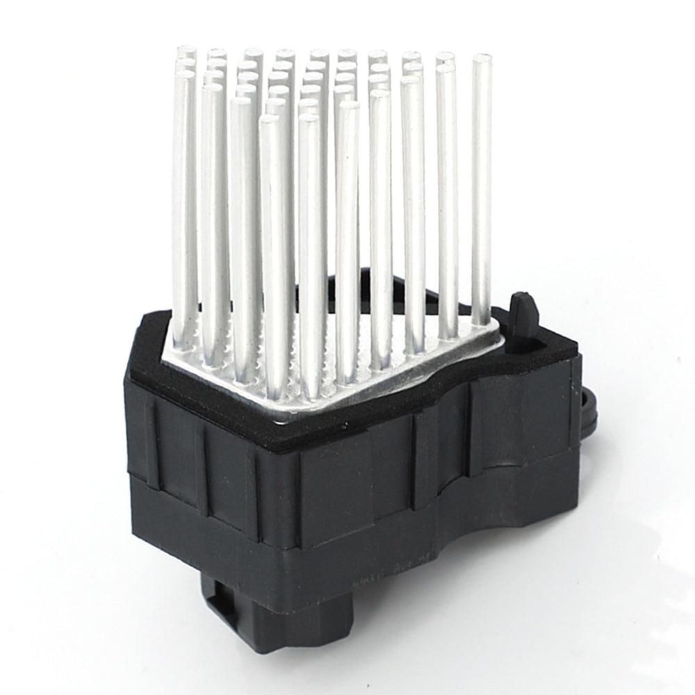 POHILA front view of blower resistor showing fitment and solid construction benefit