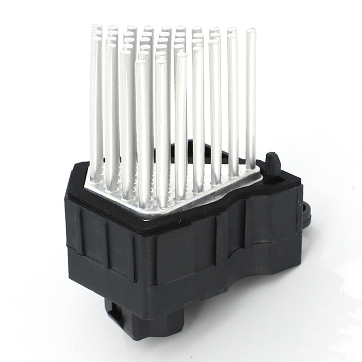 POHILA front view of blower resistor showing fitment and solid construction benefit
