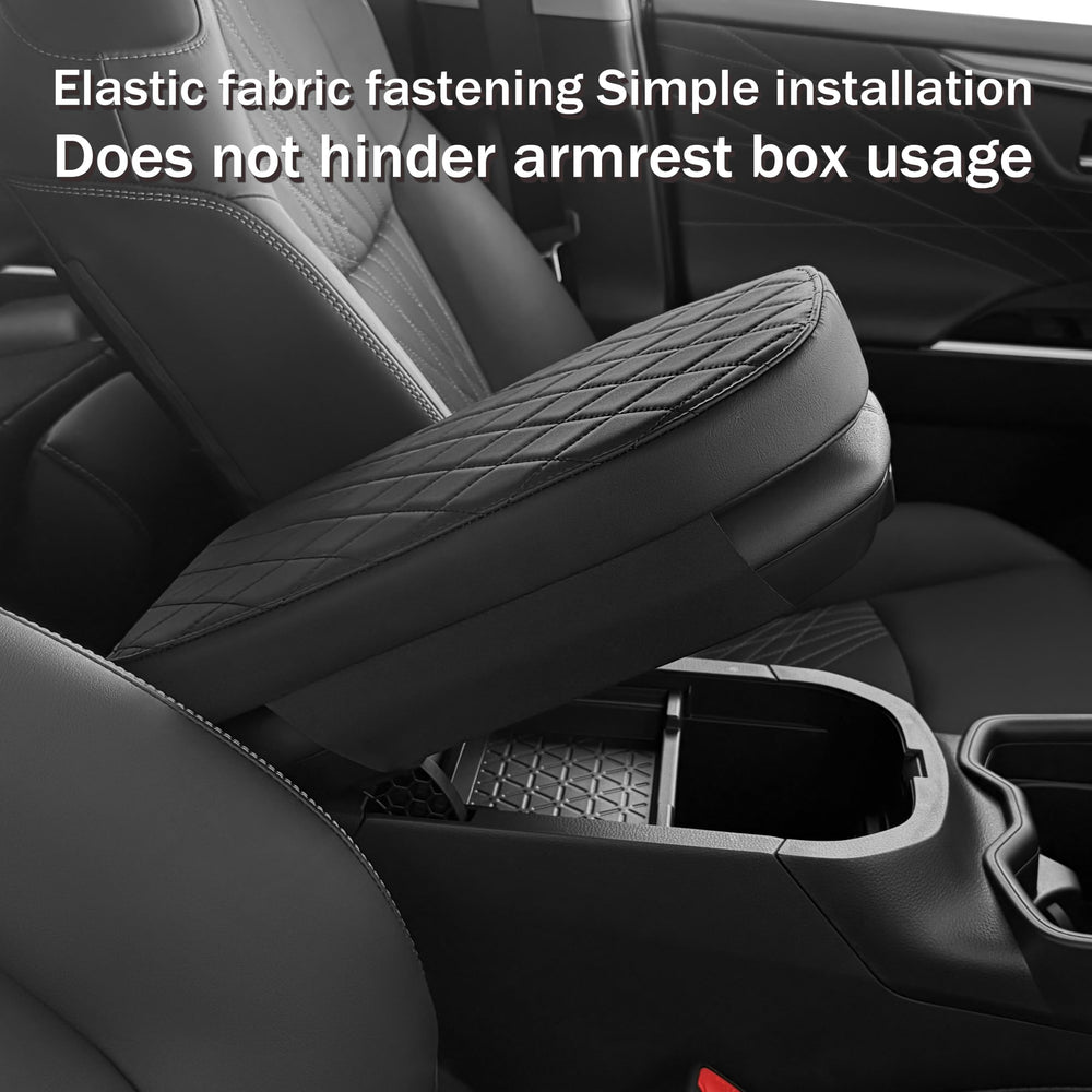 POKSRI pad installed on console demonstrating comfort while driving