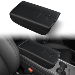 POKUNG center console cover installed in Tesla Model 3, protects surface